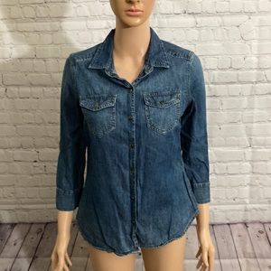 Calvin Klein Jeans denim top 🌺